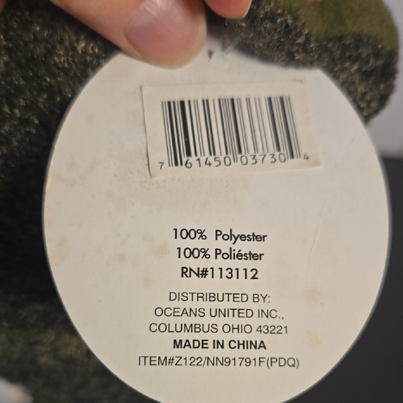 Forest Green Plush Santa Face Decorative Christmas Pillow - Picture 8 of 12